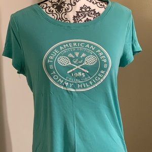 Sea foam green, Tommy Hilfiger T-shirt